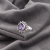 Iolite Ring, 925 Solid Sterling Silver Jewelry, Handmade Silver Ring, Boho Gemstone Ring Women Jewelry For Wedding Gift