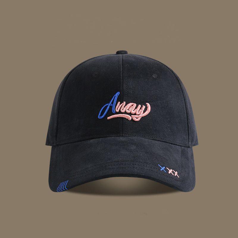 

Baseball Cap Peaked Cap Female Spring & Fall Hard Top Wide Brim High Skull Top Easiest for Match Fashion Deep Top Show Face Small 2024 New Arrival Black Adjustable