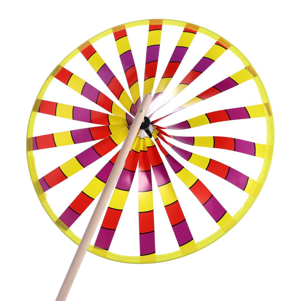 Toy For Kids Outdoors Children Gifts Single Layer Windmill Windmill Toys Wind Spinner Rotating Toys