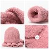 Unisex Rukavice s odklápěcími prsty Dámské Korálový samet Odolné proti chladu Palčáky Zimní teplé Měkké Dvouúčelové Fleece rukavice