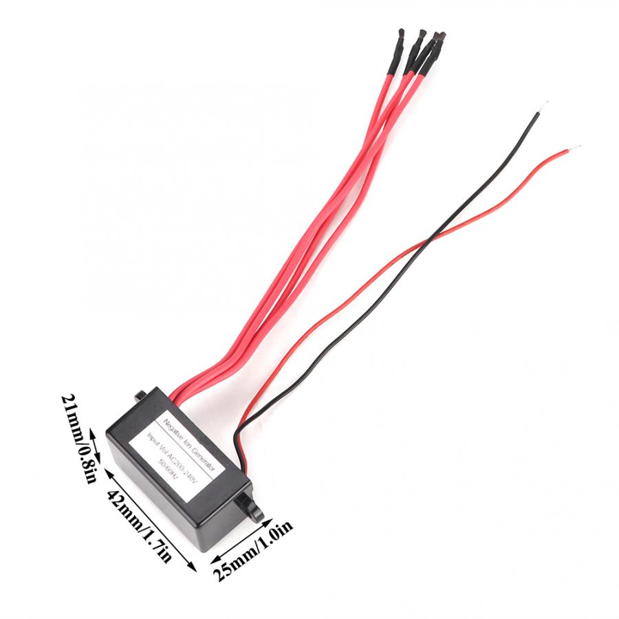 Household Anion Generator Ionizer Module Mini Purifier 4 Negative Line Generator