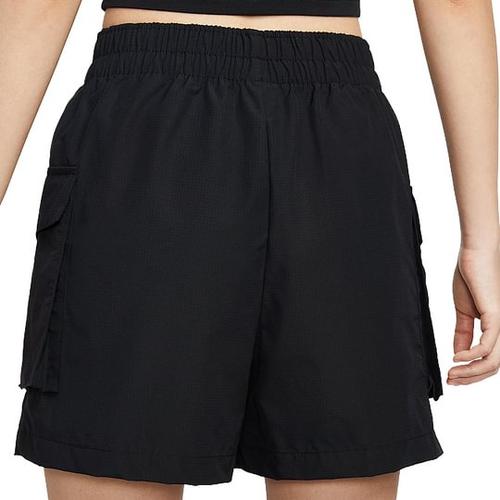 Nike Sportswear Essentials Series Cargo Shorts Women's Black White HM6983-010