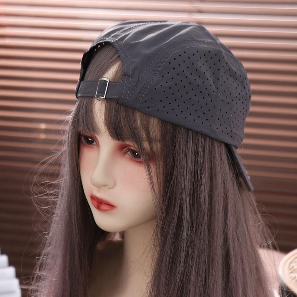 Breathable Short Brim Baseball Cap Sunshade Quick-drying Dad Hat Fashion Mens Mesh Hat  Summer