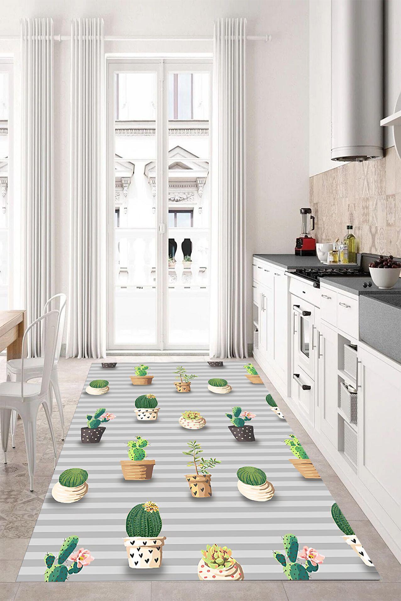 

MD-LİFE HOME Декоративный кухонный ковер на нескользящей основе с цифровой печатью MD5472