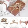 Gift Ribbon Boho Hessian Ribbon Vintage Craft Ribbon 9 Rolls Natural Ribbon For DIY Gifts For Christmas Wedding Package