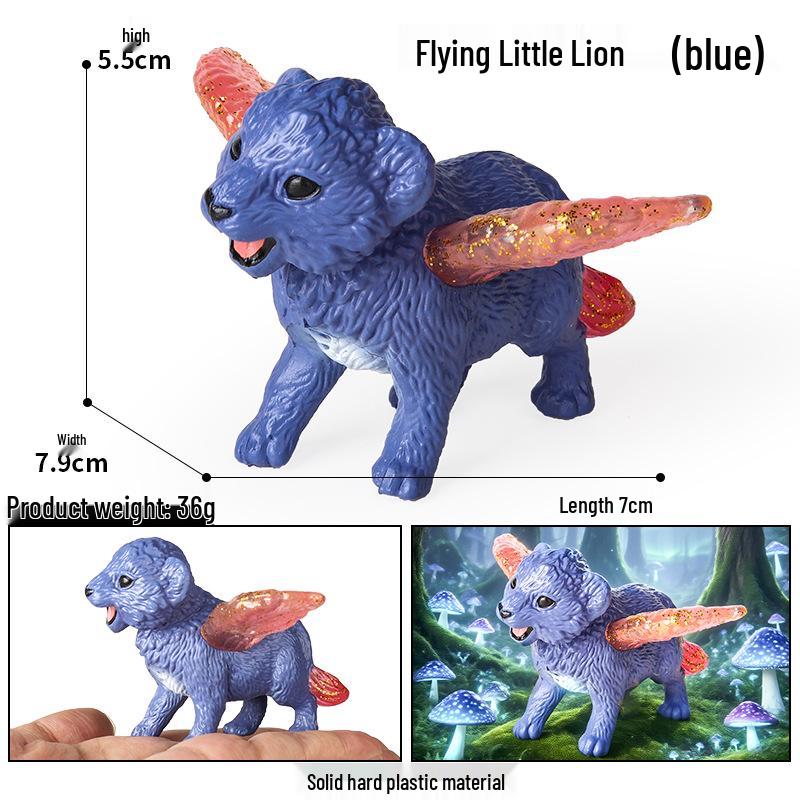 Cross-border Mythical Unicorn Pegasus Toy Model for Kids