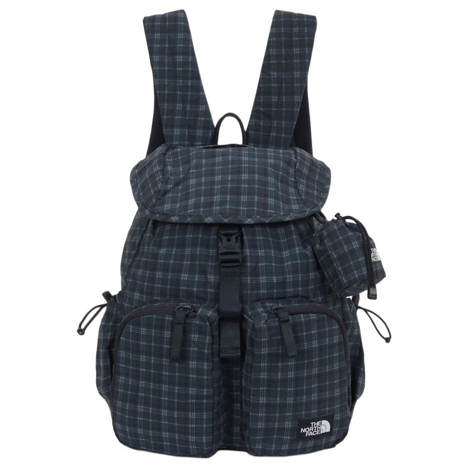 

The North Face Womens Breeze 16L Simple Versatile Plaid Print Nylon Backpack Women backpack Dark-Gray NM2DS20A Dark Gray