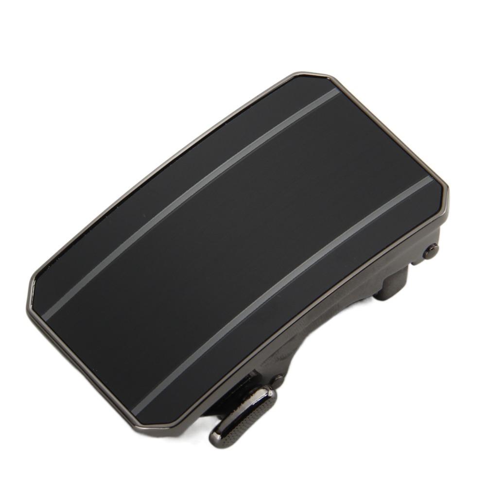 Zinc Zinc Alloy Wide Waistband Buckle Black Belt Automatic Buckles Classic Men Zinc Zinc Alloy Belt Buckle Party