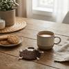 Cartoon Knitted Animal Coaster Handmade Teacup Pad Creative Crochet   Lamb Coasters  Home Decor