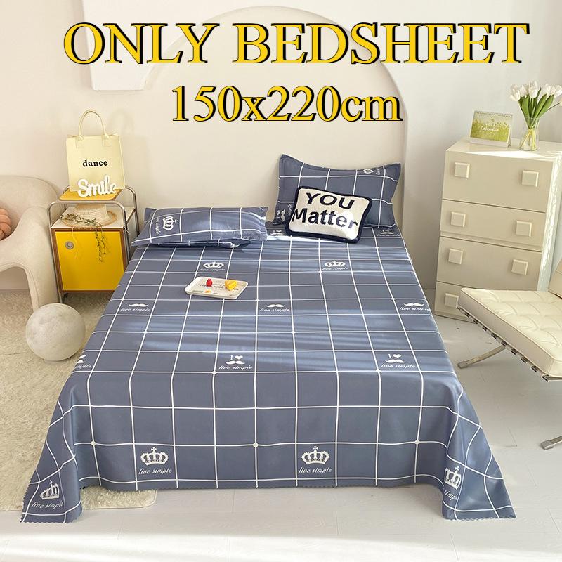 Bettlaken Hautfreundlich Gebürstet Verdickt Doppel Einzelbett Mehrspezifikationslaken für Alle Jahreszeiten