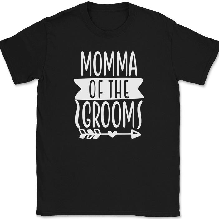 

Momma of the Groom T-Shirt Wedding Party Bride Event Group Gift Tee 3XL