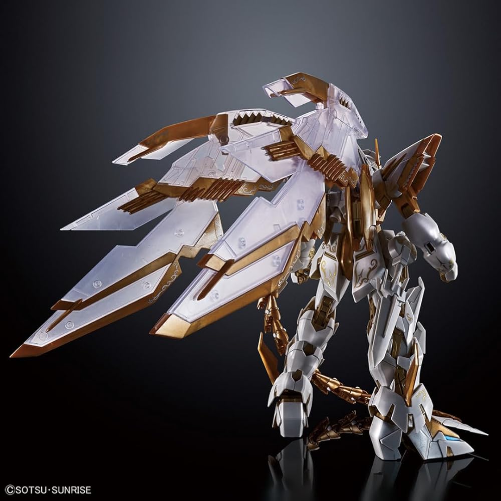 MG Gundam Epion EW Cross Contrast Colors Clear White Pre-painted Plastic Model 1/100 Scale