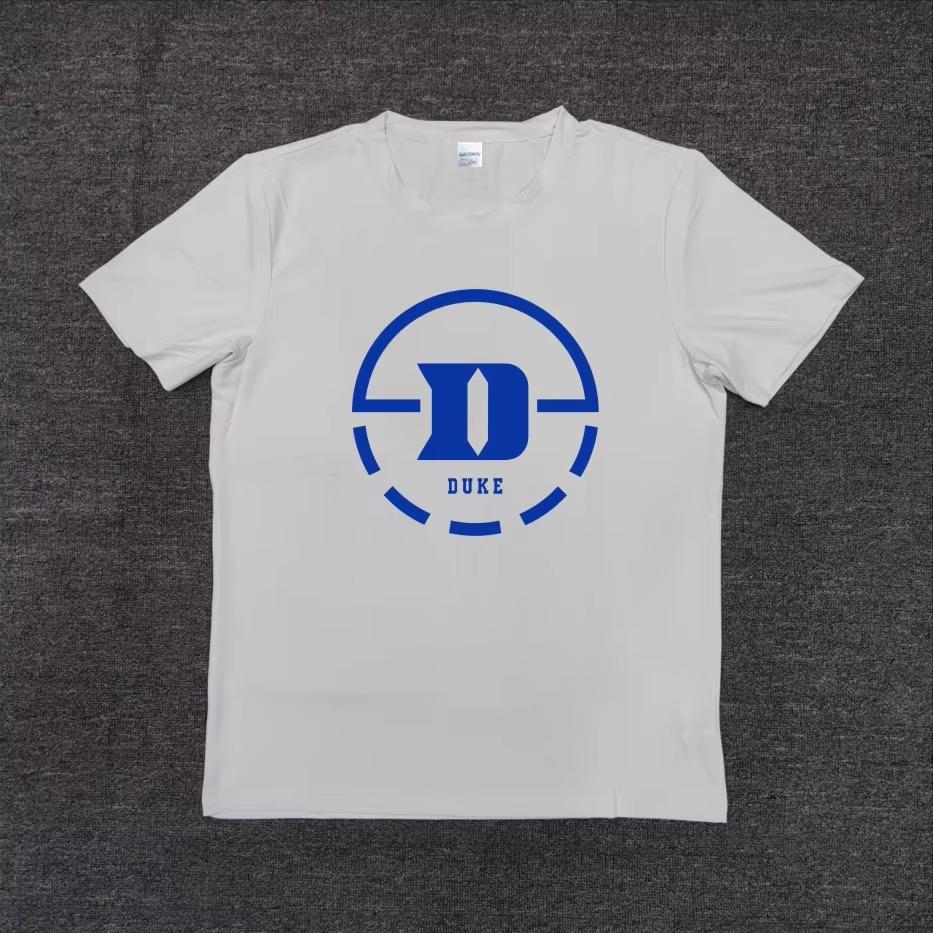 North America Limited Duke North Carolina University Men's and Women's Basketball T-shirt Sport Cotton Short Sleeve Clothing