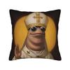 Pope Marcus Marcus The Worm Pillow Cover  Square Cushion Cover Kawaii Pillow Case For Living Room Sofa