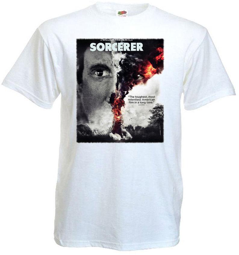 Sorcerer v6 T-shirt white movie poster all sizes S5XL XXXXL