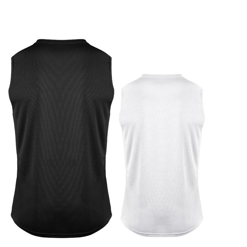 Pánské tílko na běhání do posilovny bez rukávů Joggerová tílka Tréninkový badminton Prodyšné Sportovní rychleschnoucí tričko S M L XL XXL 3XL 4XL