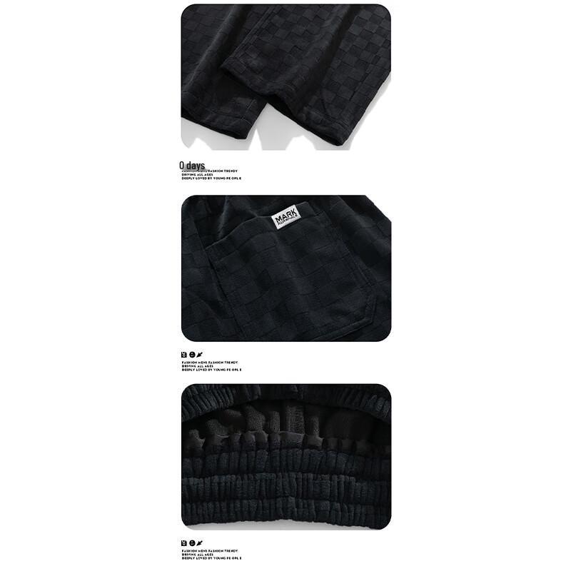 Mark Fairwhale Men's Plaid Casual Fleece-Lined Pants