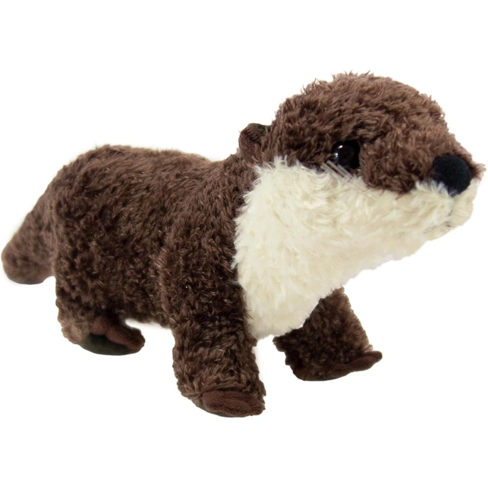 Riku no Nakama-tachi Plush Toy Otter 180343 Soft Stuffed Animal Cute Design