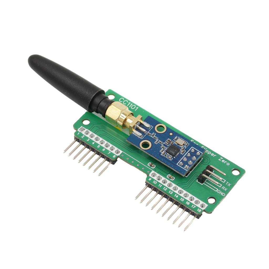 For Flipper Zero WiFi CC1101 433Mhz GPIO CC1101 Mouse Module SubGhz GPIO 433Mhz Antenna Module Expanding Flipper Zero Tool
