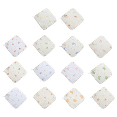 Practical Baby Bandana Bib Versatile Burp Cloth Soft Breathable Feeding Drool Bibs Saliva Towel for Newborns Infants