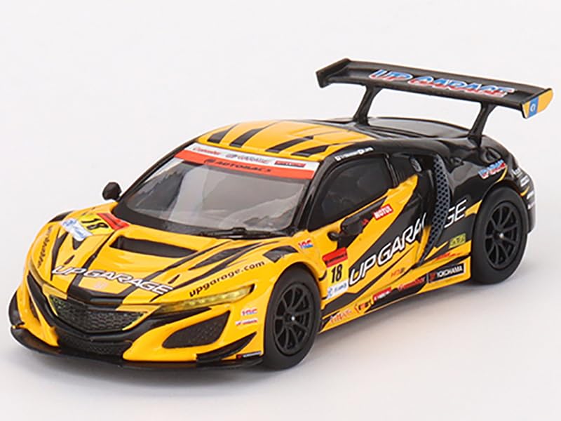 

TrueScale Miniatures MINI GT 164 UPGARAGE NSX GT3 SUPER GT2022 СЕРИЯ #18 КОМАНДА UPGARAGE (Левый руль) Эксклюзив для Японии Готовый продукт