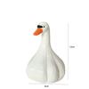 Cute Garlic Duck Ornament Home Office Desktop Stress Relief Garlic Styling Forget Duck Animal Accessories for Friend Gift
