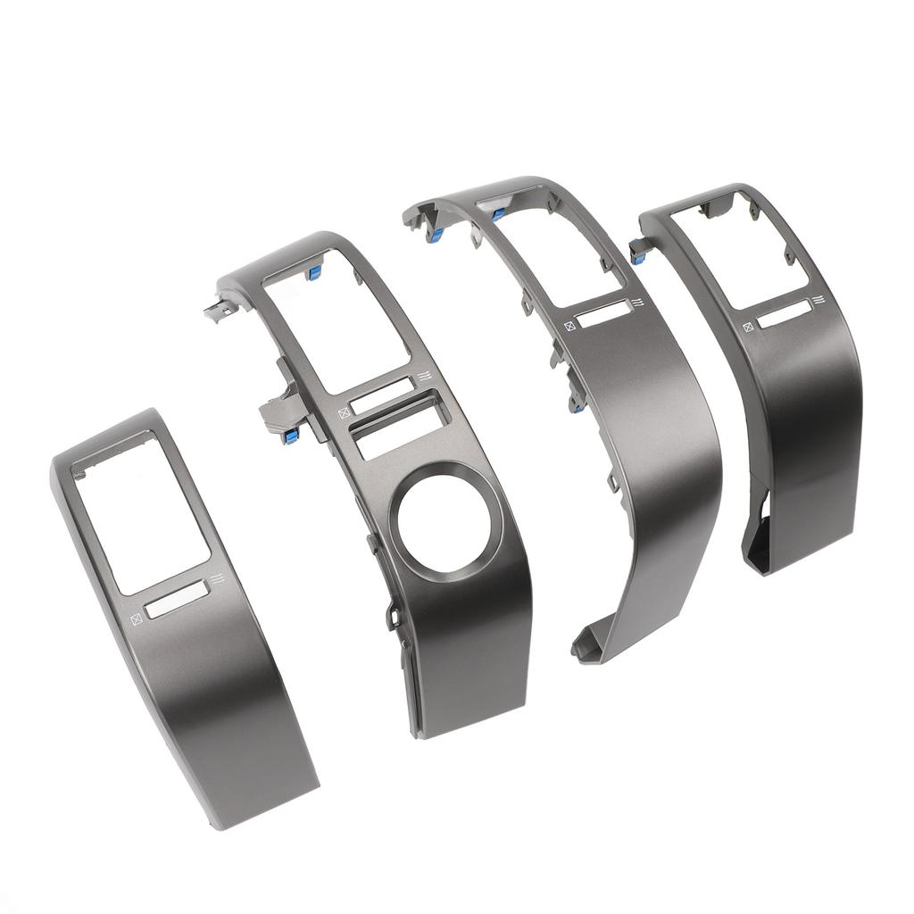 4pcs Center Dash Air Vent Panel 55670 47060 Left Right Car AC Outlet Vent Panel Cover Decoration Trim for Prius