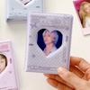 Ins Heart Hollow Out Photocard Holder 3 Inch Binder Photocards Koren Style Photo Album Idol Kpop Photocard Holder Collector Book