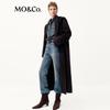 MO&Co. Women's British Style Wool Lapel Coat
