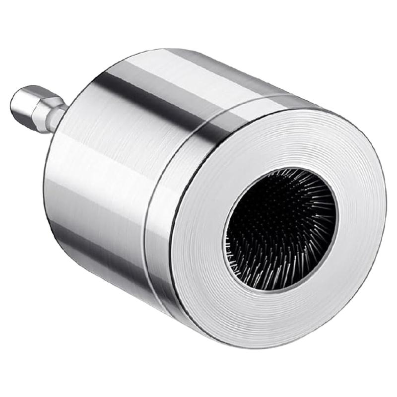 

Professional Metal Pipe Preparing Cleaning Brush for 15mm/22mm Copper Tube with Ergonomic Hexagonal Grip чорний