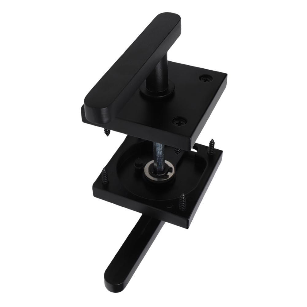 Child And Pet Safety Feature Aluminum Barn Door Latch Double-Sided Door Latch