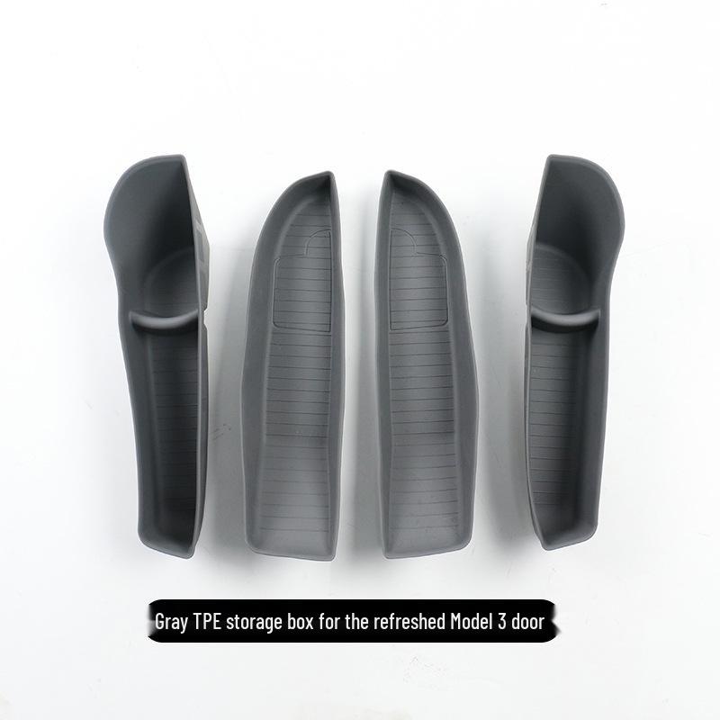 Model 3 Vorder- und Hintertür TPE Aufbewahrungsbox Zubehör