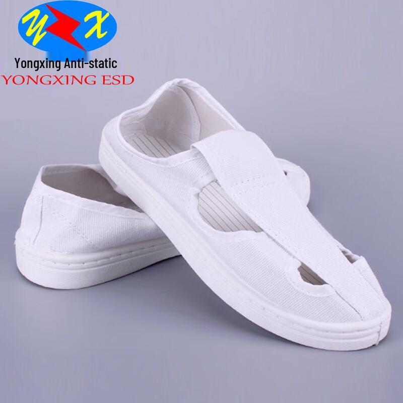 Anti-Static Canvas Safety Shoes