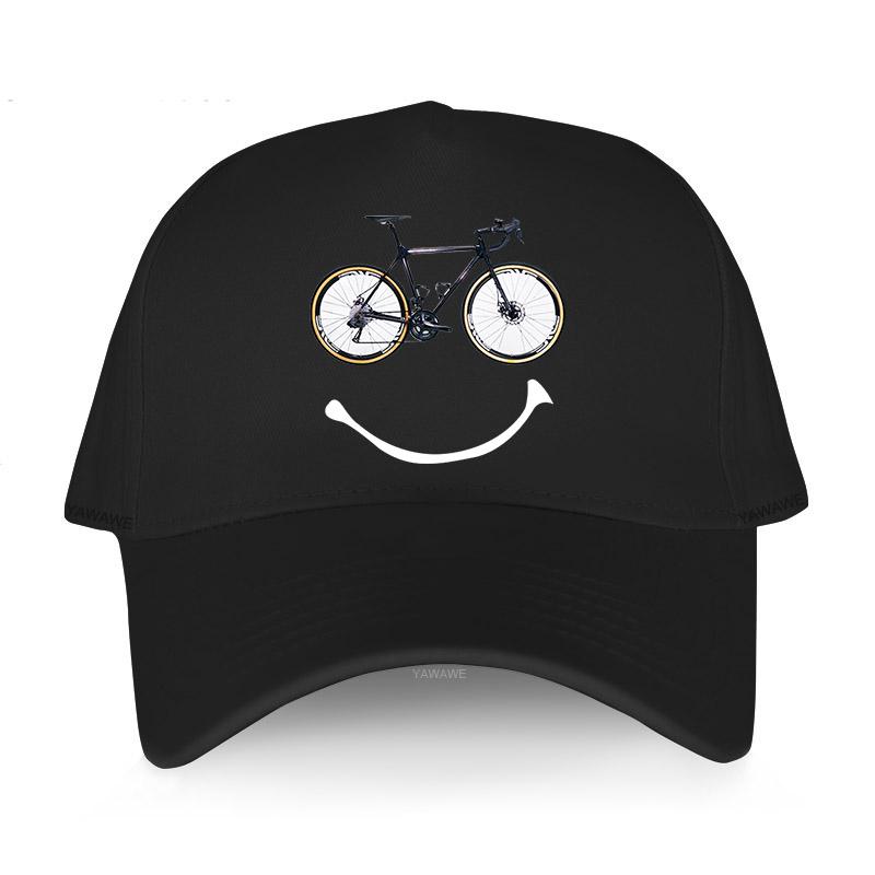 

Hot sale cotton Caps Brand hat Cycling LOVE Bicycle Athletic Sports Bike Happy Race Bicycle Funny Design Men Adult Baseball Cap