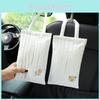Car Tissue Box Creative Multi-function Cotton Cloth Embroidered Bear Car Seat Back Hanging Paper Towel Holder