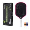 Carbon Fiber Pickleball Paddle T700 With Matte Grip Quiet Absorption Tournament Ready Set