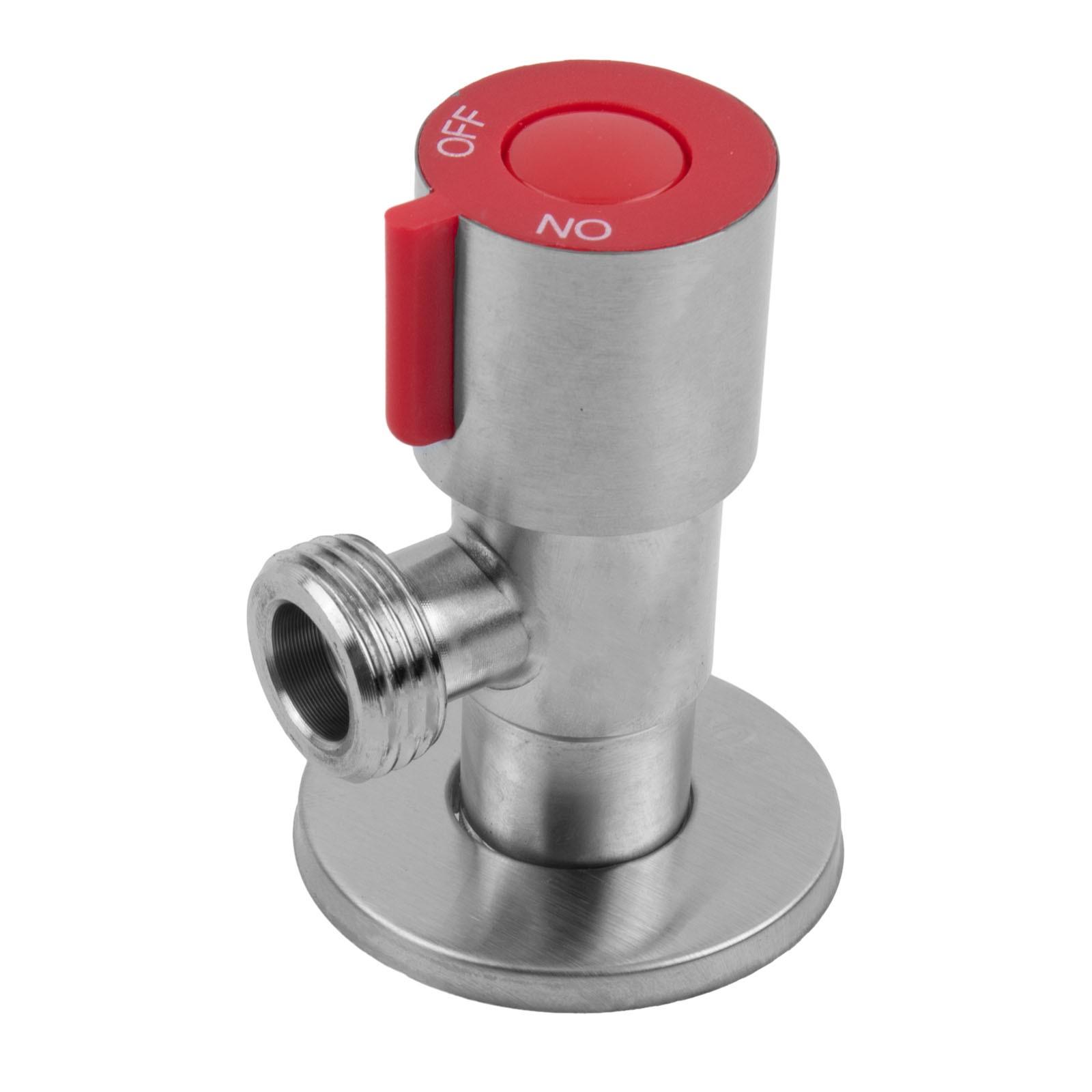 

For Pipes In Bathrooms Water Stop Valve Hot Toilets червоний