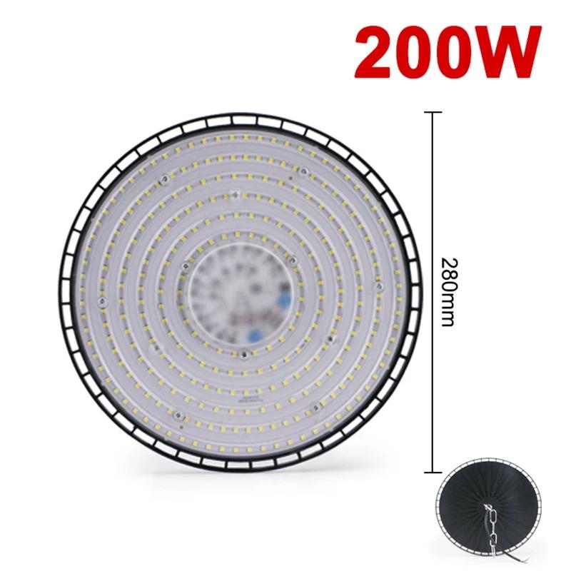 LED Flood Light Super Bright Spotlight, IP66 Waterproof Outdoor Garden Lighting, 100W 150W 200W White Reflector For Garden Wareh