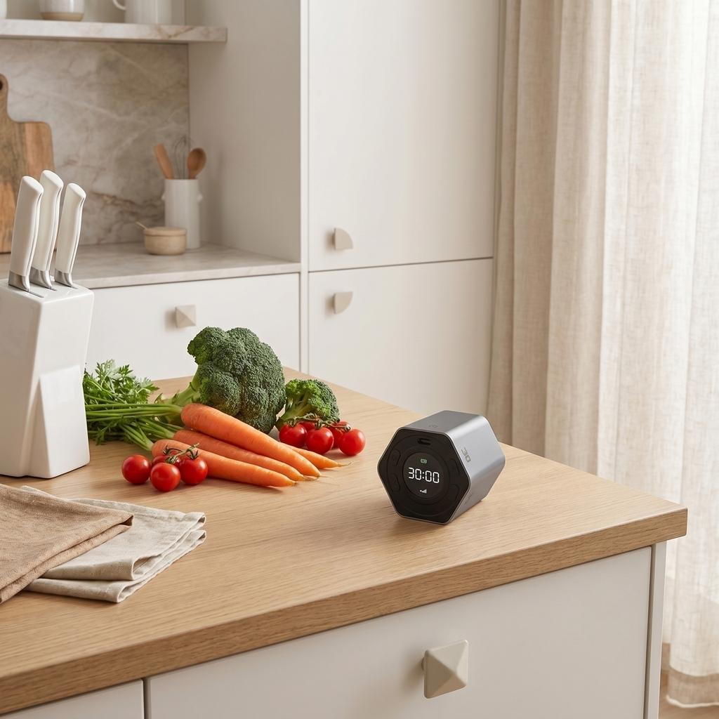 Multifunktions-Timer Flip Countdown Eigenes Modell Wecker Selbstdisziplin-Gerät Küche Kochen Sport Schönheit Erinnerung