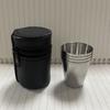 4/6pcs Stainless Steel Mini Cups Set Portable Whiskey Glasses with Case for Outdoor Picnics and Party Drinkware Multipurpose Use
