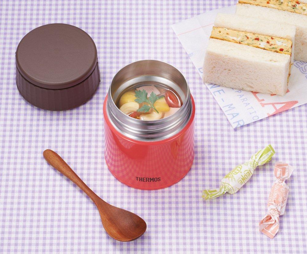 Thermos Vacuum Insulated Soup Jar, 300ml, Peach (JBQ-300 PCH)