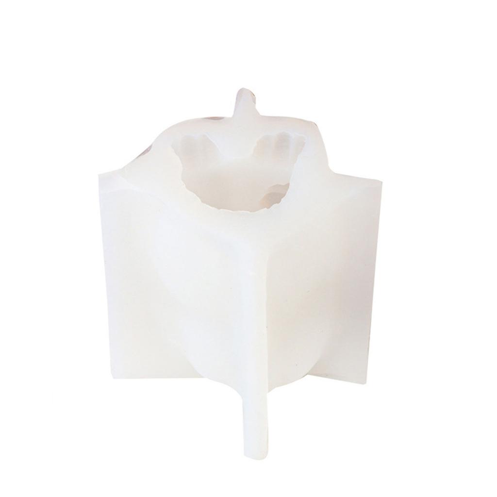 Chicken Silicone Mold Lovely Easter Anamal Candle Mold Handmade Scented Candle Making Soap Mould for DIY Home Decoration