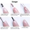 3Pcs Floral Nail Stickers Pink Black Lily Flower Vintage English Letter Nail Art Decals