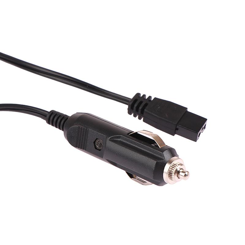 Câble d'alimentation 2 broches pour glacière de voiture, 2 m, 12 V CC, pour mini-réfrigérateur, cordon d'alimentation allume-cigare