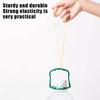40mm High Elastic Rubber Bands Yellow O Rings Fastener Strong Office School Household Supplies DIY Craft Hair Tie Stretchable