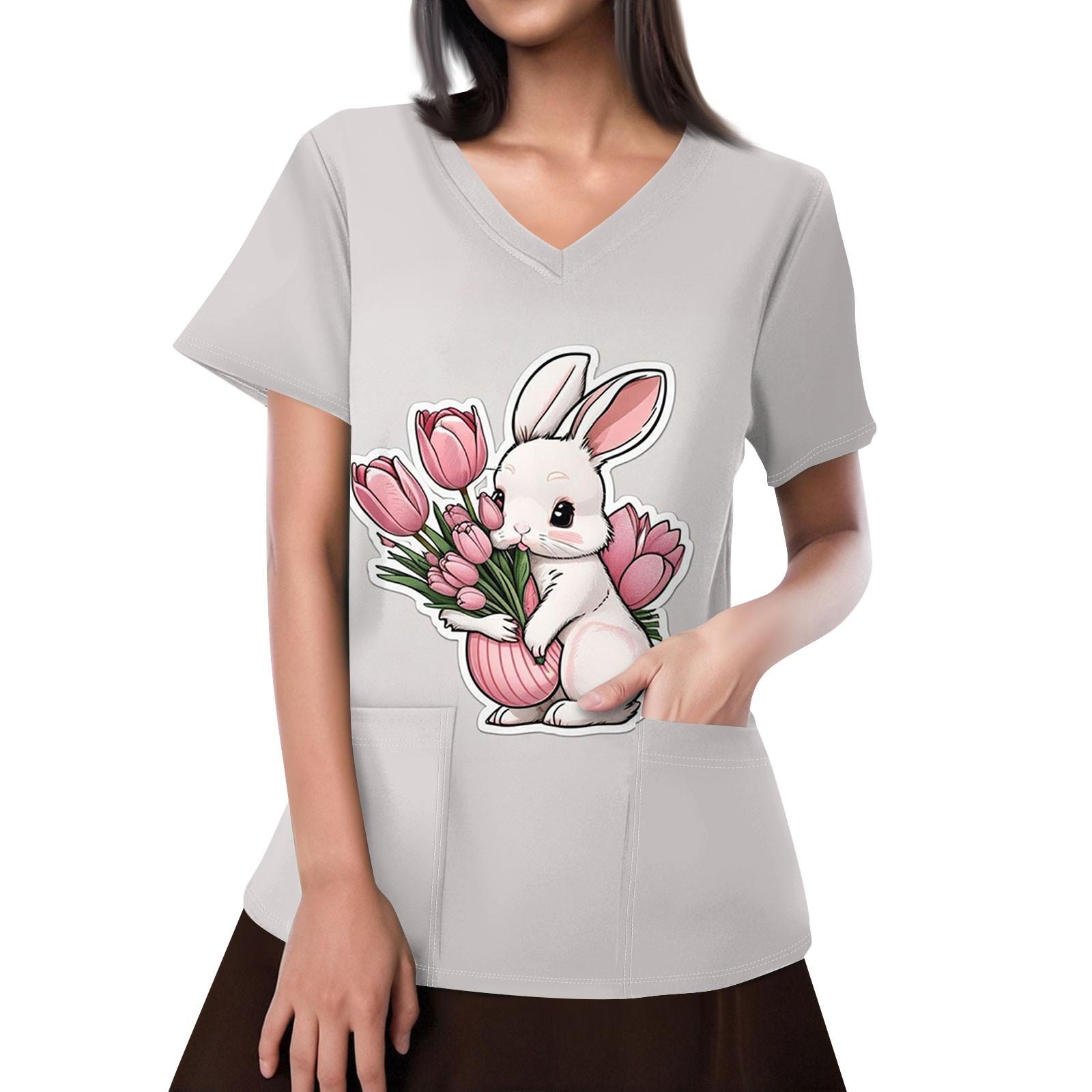 

Жіночі модні принтовані комбінезони з короткими рукавами та кишенями XXXXXL