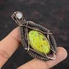 Stichtite Copper Wire Wrapped Pendant Rainbow Moonstone Jewelry Handmade Pendant Stichtite Gemstone Jewelry Gift For Her Copper Wire Jewelry