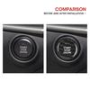 Luxury Carbon Fiber Car Start Button Sticker Decoration For Mazda 3  21 22