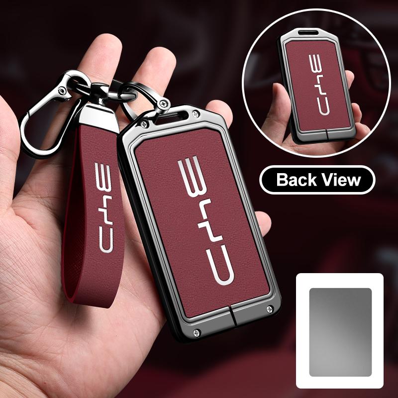 Car NFC Card Remote Key Cover Fob Case Bag For BYD Tang DM Han EV Song PRO Qin PLUS DMI Keychain Car Protector Shell Accessorie