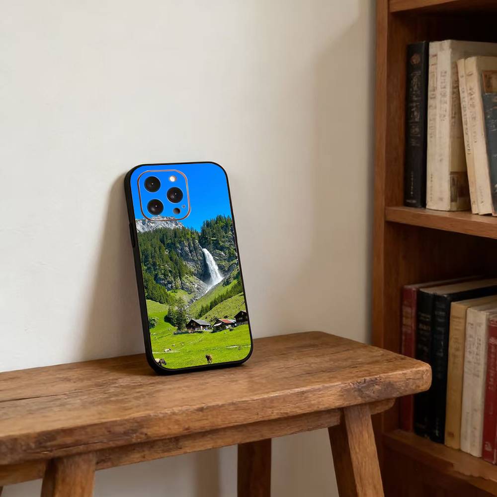Magnificent Swiss Landscapes Phone Case For iPhone17,16,15,14,13,12,11 Plus,Pro Magnetic For Magsafe Wireless Charging